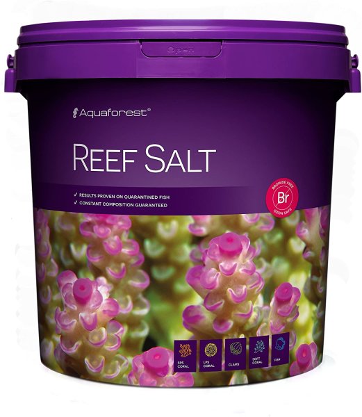 Aquaforest Reef Salz 5 KgCA. 410-430 mg, Mg: 1320-1350 plus Vitamine, Spurenelemente und Aminosäuren