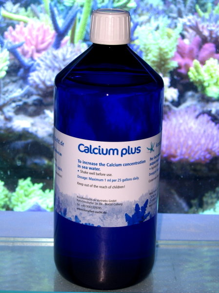 Korallenzucht - Calcium plus Konzentrat fl&uuml;ssig 1000 ml