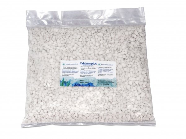 Korallenzucht - Calcium Plus 1 kg Granulat f. Kalkreaktoren