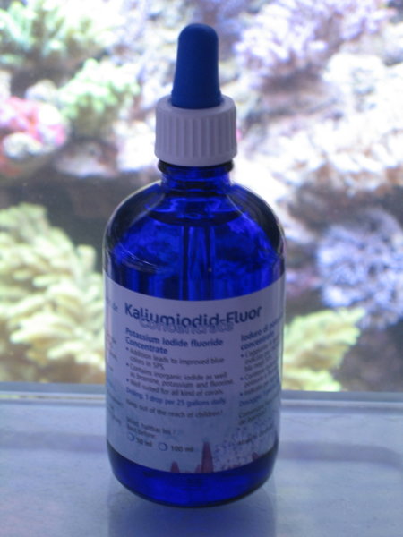 Korallenzucht - Kaliumjodid Fluor Konzentrat 100 ml