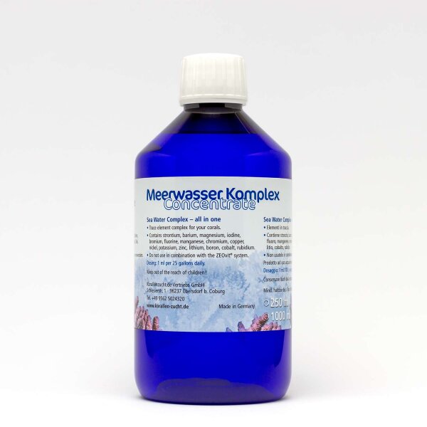 Korallenzucht - Meerwasser Komplex 500 ml