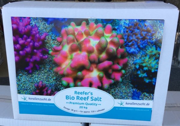 Korallenzucht Reefer´s Bio Reef Salt Premium Quality