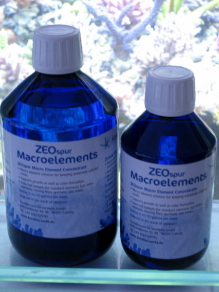 Korallenzucht - ZEOspur Macroelements 250 ml