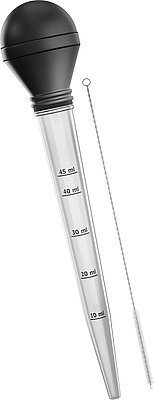ARKA Microbe Lift - Multifunktions-Pipette - mit Reinigungsbürste - Füllvolumen 50ml - 30cm