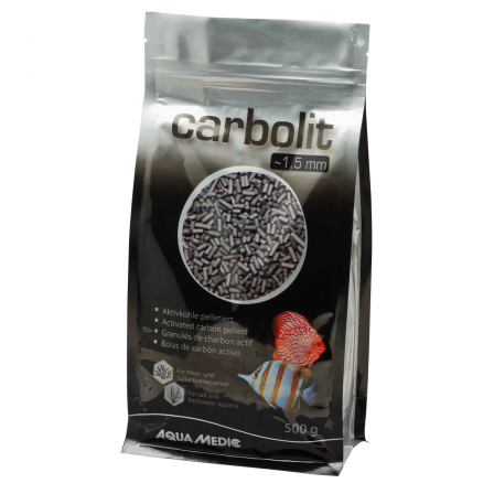 Aqua Medic carbolit 500 g/0,65 l, 1,5 mm Pellets