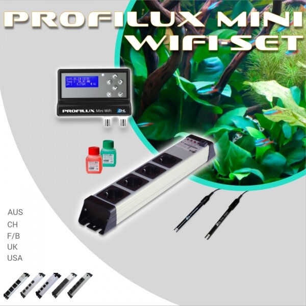 GHL ProfiLux Mini WiFi-Set, Weiß, DE, Schuko (PL-1815)