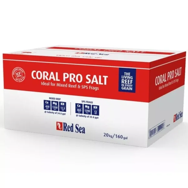 Red Sea Coral Pro Salt - 20.1 kg / 160 gal (Box)