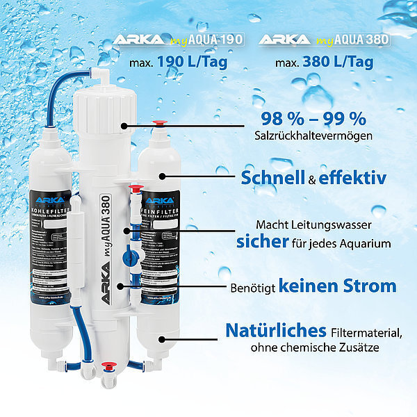 ARKA® myAqua380 - Umkehrosmoseanlage, bis zu 380L / Tag