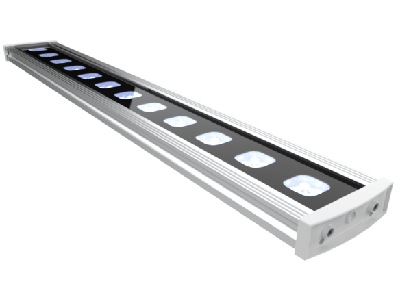 GHL Mitras Lightbar 3 40-160, Skywhite: CCT ca. 6600K. Für Süßwasser-Aquarien., 150, für Becken 149 - 160 cm, max. 117,6 W, Silber/Weiß (PL-2227)