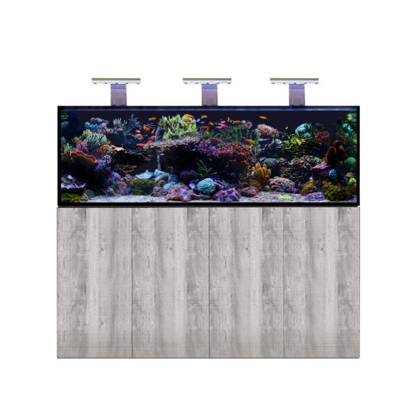 D-D Aqua-Pro Reef 1800- Metal Frame Driftwood Concrete