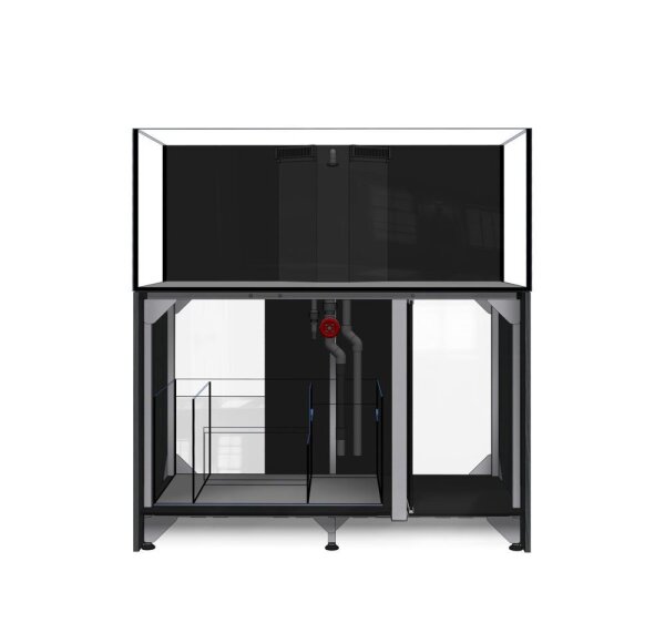 D-D Aqua-Pro Reef 1350- Metal Frame Black Gloss