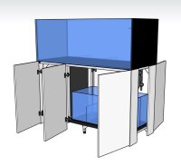 D-D Aqua-Pro Reef 1500 Peninsula - Black Gloss