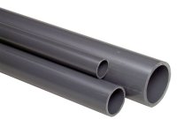 PVC-Rohr grau /m Ø40mm